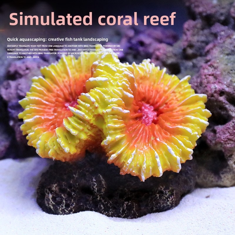 Aquarium Marine Rock - Kunstmatige koraalrifdecoraties – aquariumdecoratie van hars,
