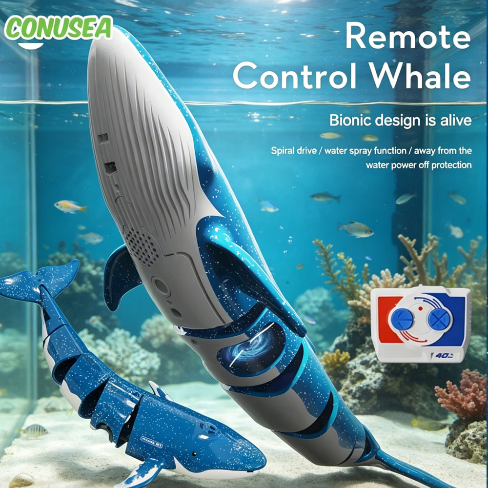 Marine Aquarium Hydrometer - RC onderzeeër Onderwaterwalvissen Afstandsbediening haai elektrische