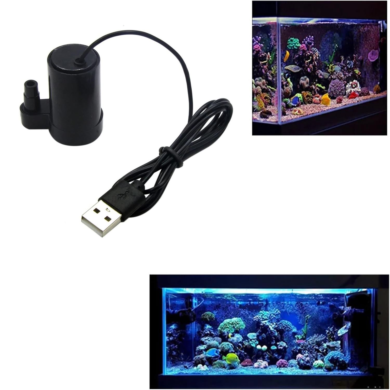 1/2 st DC 3-5 V USB Micro Domp - Marine Aquarium Hydrometer recensie en prijs