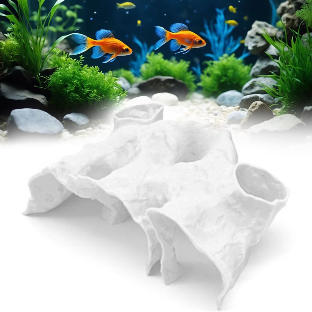 Grappige 3D-geprinte grindtunn - Aquarium Marine Rock recensie en prijs