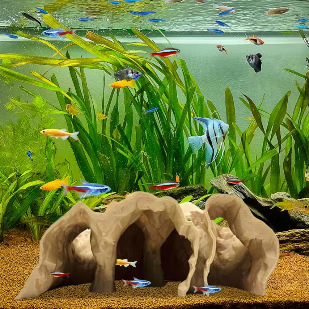 Grappige 3D-geprinte grindtunn - Aquarium Marine Rock recensie en prijs