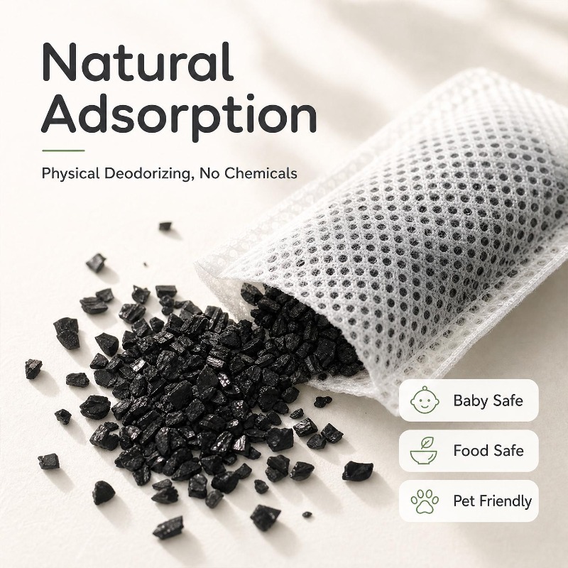 5/50x Actieve Koolzakken Natuu - Activated Carbon Bag recensie en prijs